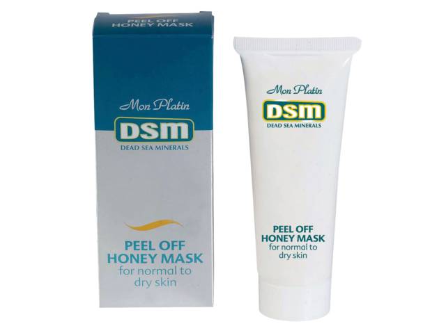 MonPlatin Line Peel Off Honey Mask for normal to dry skin w/Dead Sea minerals